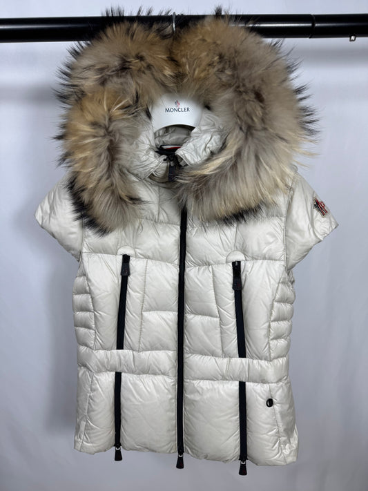 Moncler Grenoble Fur Gilet - Size 2