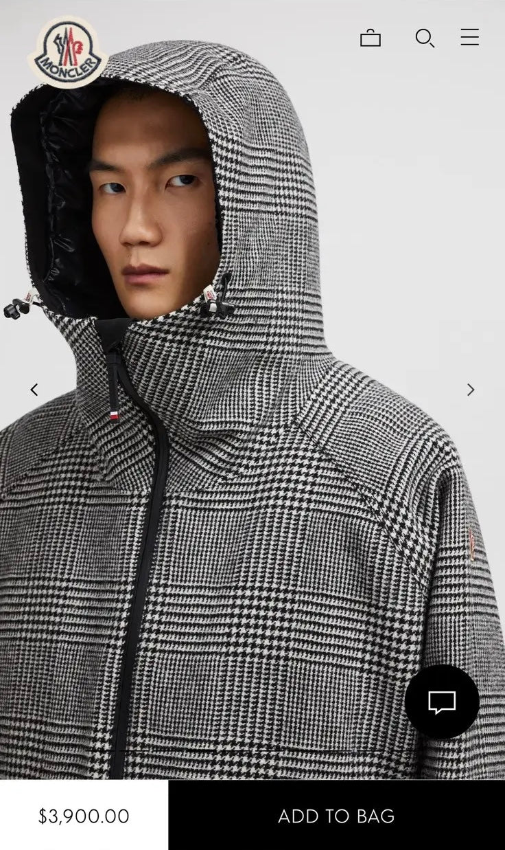 Moncler Malakoff Jacket - Size XL