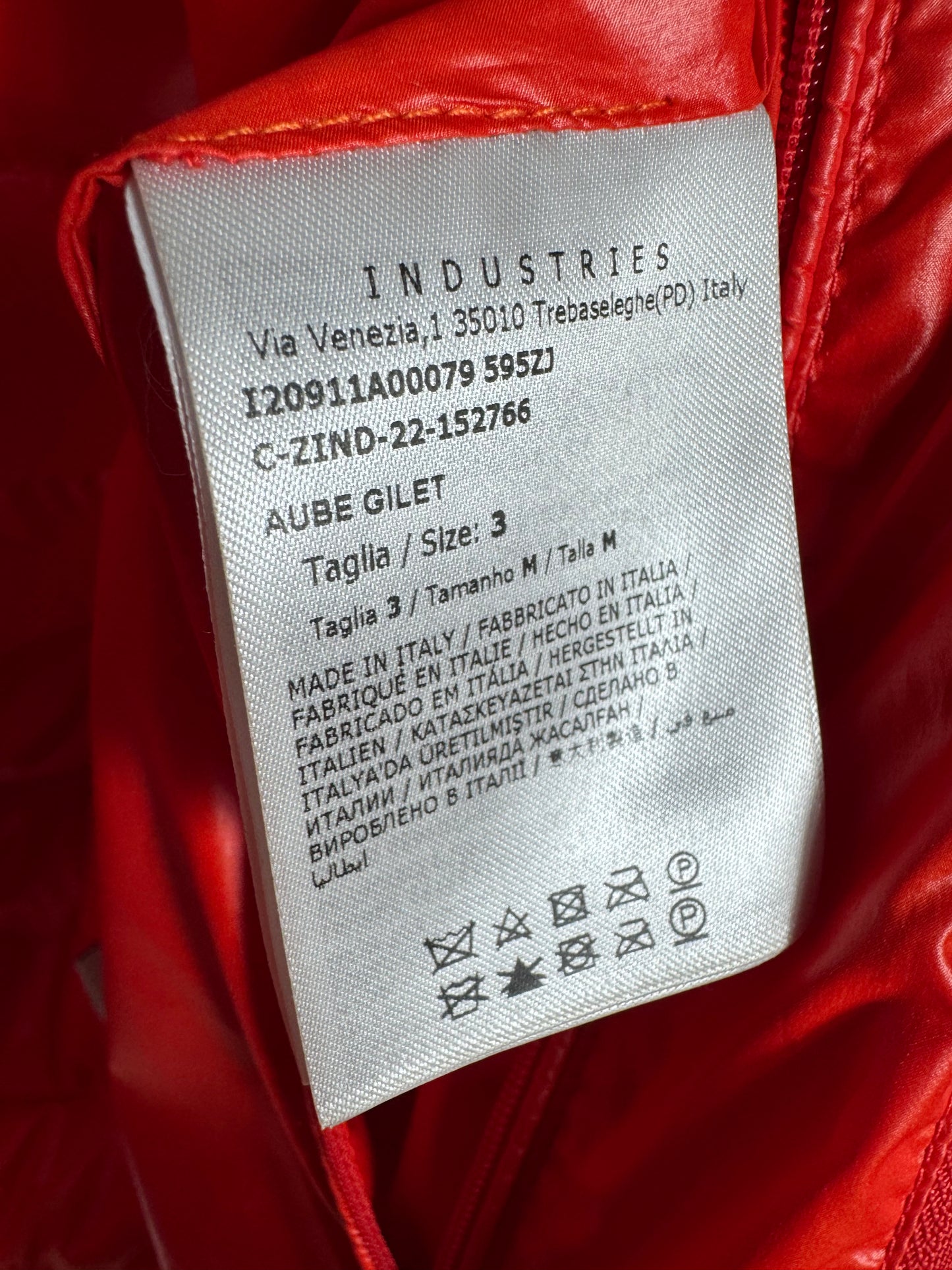 Moncler Aube Gilet - Size 3