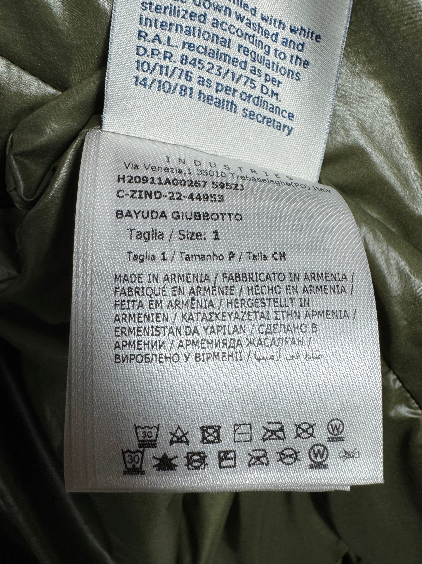 Moncler Bayuda Jacket - Size 1