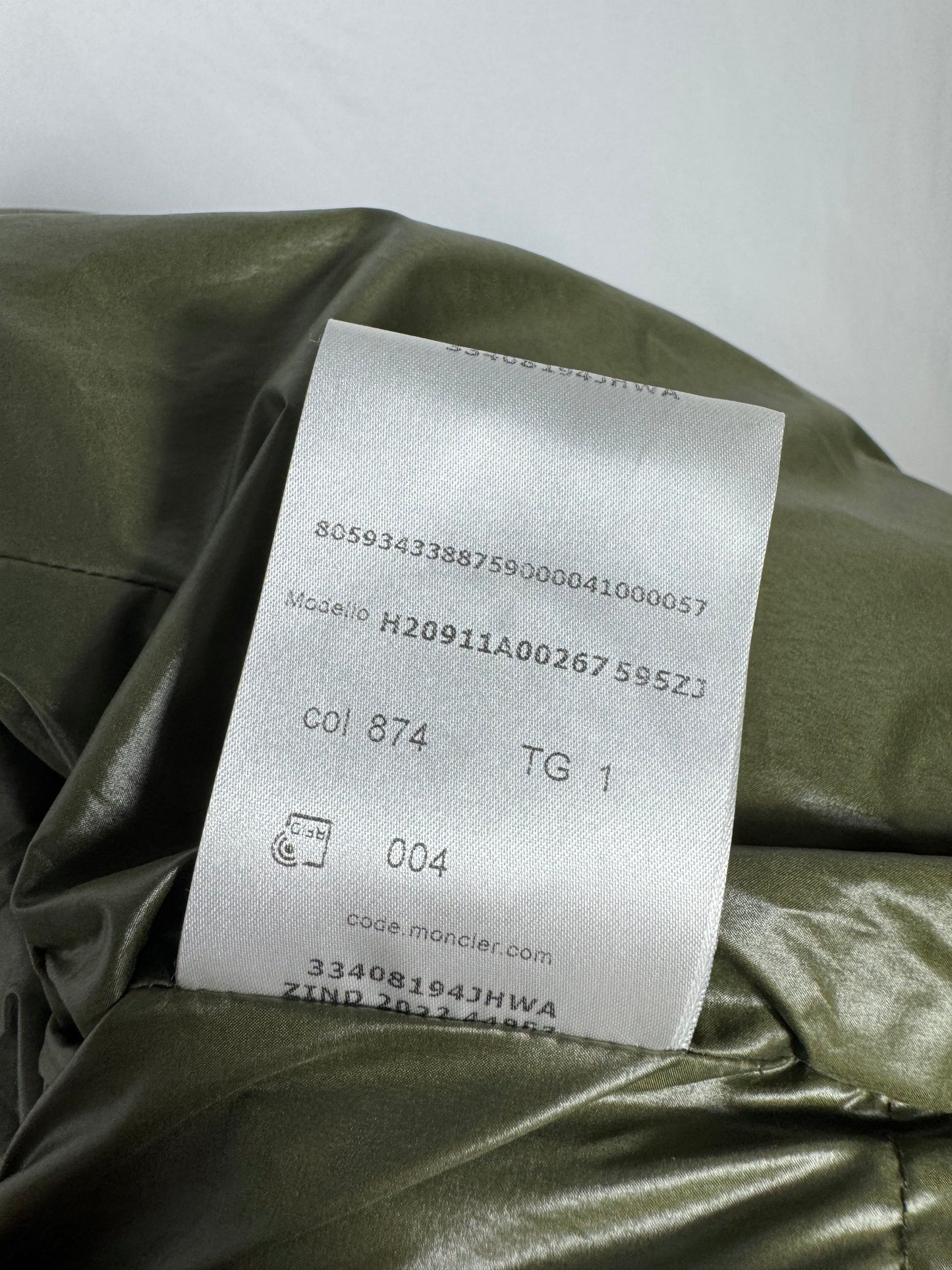 Moncler Bayuda Jacket - Size 1