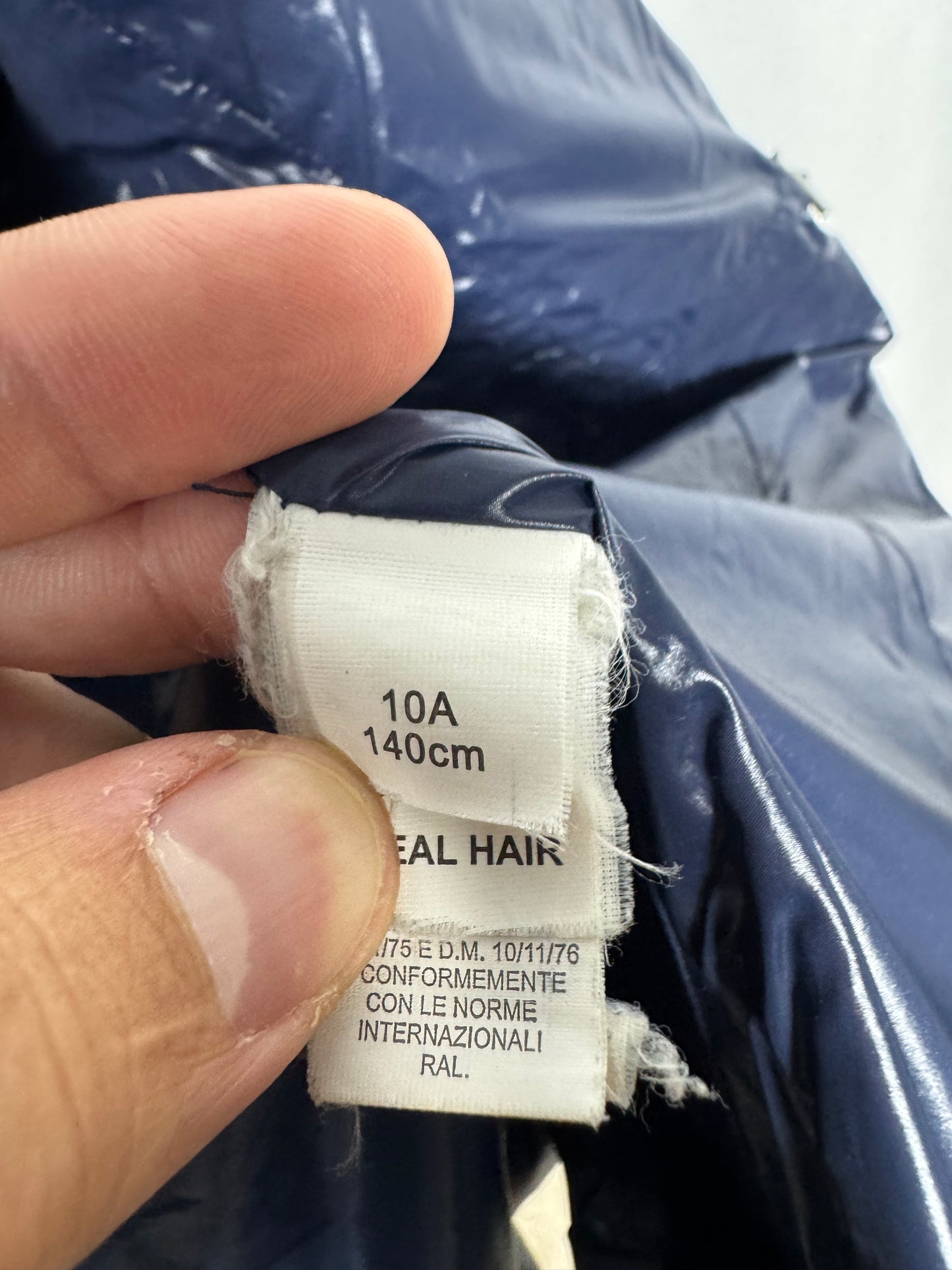 Moncler Girls Fur Jacket - Age 10