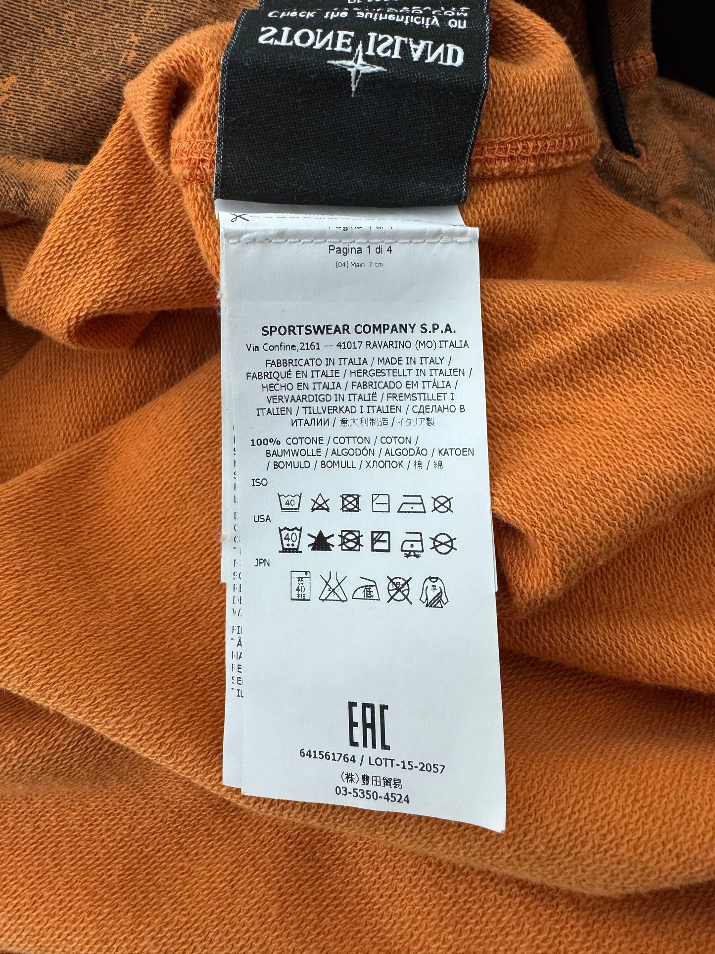 Stone Island DPM Camo Hoodie - Size L