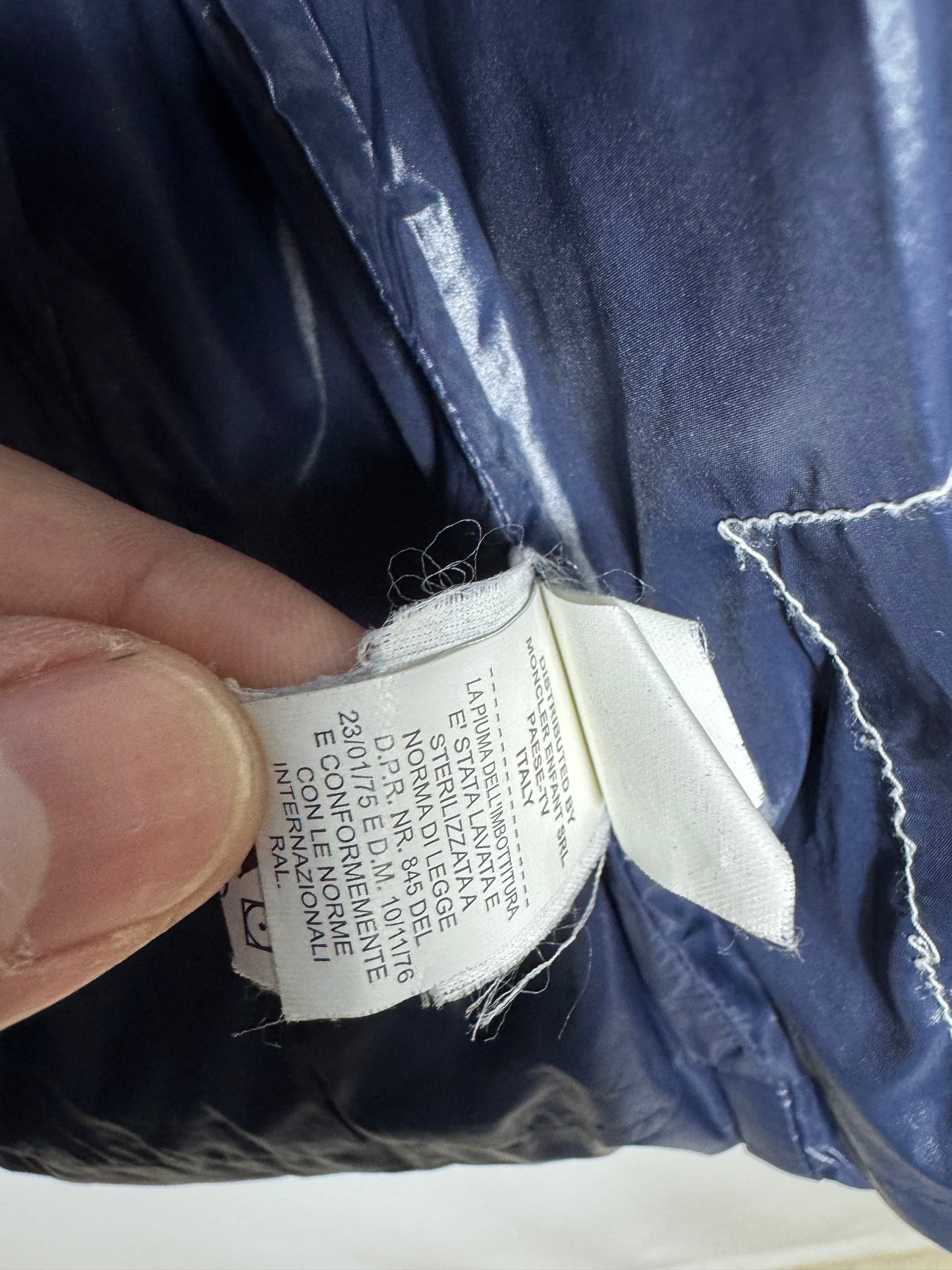 Moncler Girls Jacket - Age 12/18 months