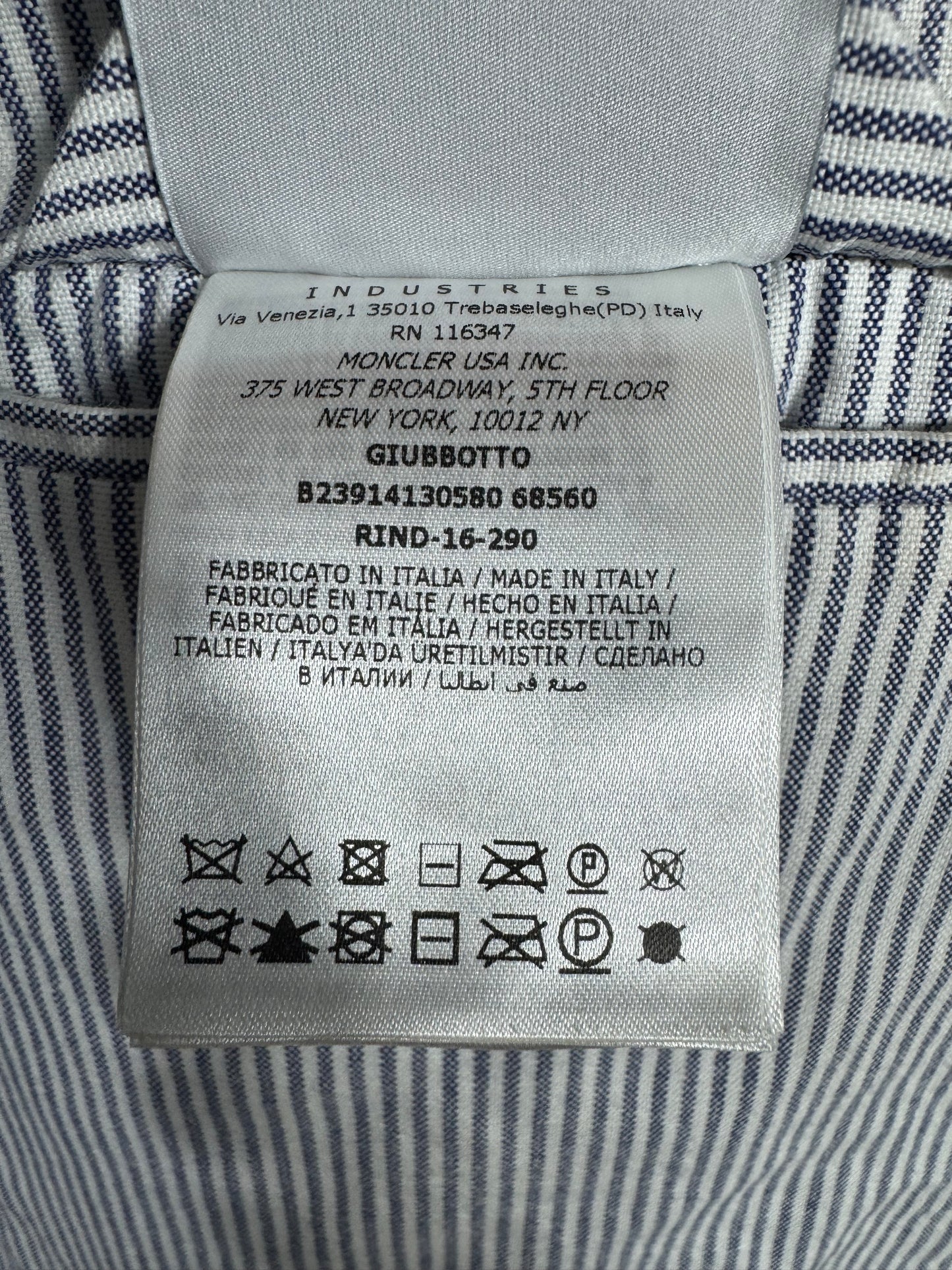 Moncler Gamme Bleu Jacket - Size 1