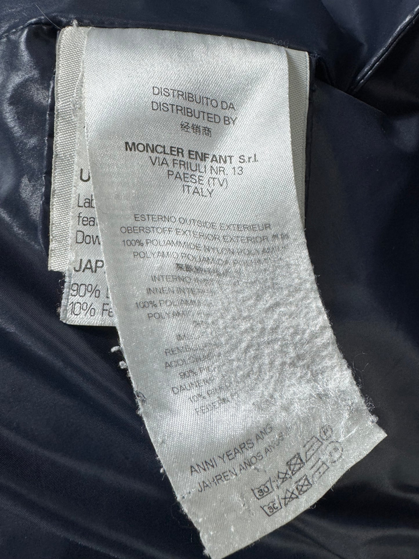 Moncler Moka Girls Jacket - Age 10